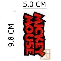 ราคา ตัวติดเสื้อ ตัวรีดเสื้อ อาร์ม Armpatch งานปักผ้า มิกกี้ เมาส์ Mickey Mouse (4571457437)