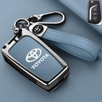 ราคา เคสรีโมทสวยหรู เคสรีโมทกุญแจรถยนต์สําหรับ โตโยต้า Toyota Fortuner leader s Corolla Camry Chr Rav4 Corolla Altis Yaris In (45502661368)