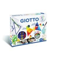 ราคา (โค้ดINCSM4Lขั้นต่ำ49ลด20) ชุดอุปกรณ์ระบายสี GIOTTO Art Lab Easy Painting Set (8457913838)