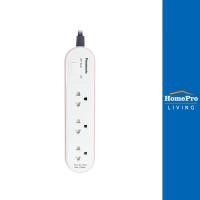 ราคา PANASONIC รางปลั๊กไฟ 3 ช่อง 1 สวิตซ์ WCHG24332N 3 ม. สีชมพู จัดส่งโดย HomePro (22639721416)