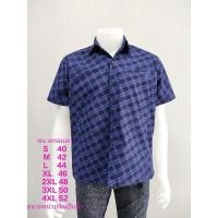 ราคา เสื้อหม้อห้อมเชิ้ตผู้ชาย ซาฟารี พิมพ์ลาย3กระเป๋า ลายสก๊อต เชิ้ตหม้อฮ่อมชายใส่ทำงาน (18209122258)