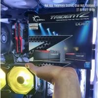 ราคา แรมพีซี RAM DDR4(3200) 16GB (8GBX2) G.SKILL TRIDENT Z ปก.JIB พร้อมส่ง (20250023509)