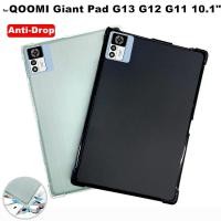 ราคา สําหรับ QOMOI Giant Pad G13 G12 G11 10.1 นิ้วแท็บเล็ต Anti-Drop ShockProof Clear TPU ซิลิโคนป้องกันปกหลัง (42401518895)