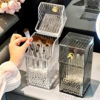 ราคา ป้องกันฝุ่นแปรงแต่งหน้าหลอดเก็บปากกาถังแปรงสก์ท็อปโต๊ะเครื่องแป้งอะคริลิดินสอเขียนคิ้วคอสเม่ (26894087843)