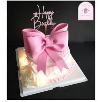 ราคา โบว์โฟม ตกแต่งเค้ก โบว์แต่งเค้ก โบว์ตกแต่งช่อดอกไม้ 881 883 (50756499674)