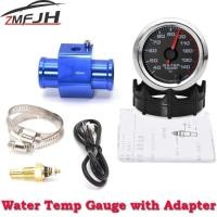ราคา 7 Color Backlight 52mm Car Racing Modification Digital Water Temperature Gauge Celsius Temp Meter K (44555639792)