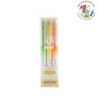 ราคา ชุดปากกาไฮไลท์เน้นข้อความ 3 สี มี สีเขียว,สีเหลือง,สีส้ม M&G Ultra-simple AHM27602 (44271676943)