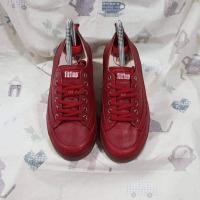 ราคา รองเท้ามือสอง ของแท้ fitflop sneaker สีแดงเข้ Size 36/22 cm (12677088856)