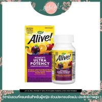 ราคา (พร้อมส่ง) Nature's Way Alive! Once Daily Women's Ultra Potency Complete Multivitamin, 60 Tablets (19715848847)