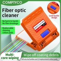 ราคา COMPTYCO ขายร้อน A-07 ไฟเบอร์ทําความสะอาดคลิป Optical Fiber Wipe-Clip FTTH Fiber Optic Cleaner Kit สําหรับ Fusion Splicer เครื่อง (26735961516)