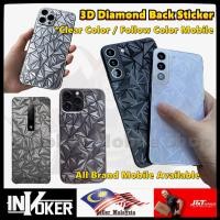 ราคา Sony Xperia XZ3 / XZ2 Compact / XZ2 Premium / XZ1 Compact /XZ Premium / XZS / Transparent 3D Diamond Shape Back Sticker (51656532703)