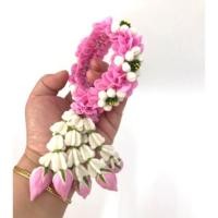 ราคา พวงมาลัย งานประดิษฐ์จากดินปั้น ราคาต่อ 1 พวง (372899678)