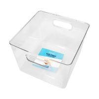 ราคา กล่องจัดเก็บของในตู้เย็น พร้อมหูจับ Frozen KASSA HOME รุ่น FROZEN-209992-SQ ขนาด 20.2 x 20.2 x 15 ซม (26443839968)