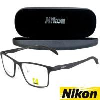 ราคา Nikon แว่นตา รุ่น CX 6328 C-4 สีน้ำตาล กรอบแว่นตา Eyeglass frame ( สำหรับตัดเลนส์ ) ทรงสปอร์ต วัสดุ อลูมิเนียม ขาสปริง (1868794532)