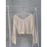 ราคา เสื้อครอปไหมพรม***** (24801255664)