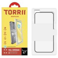 ราคา แผ่นกระจกป้องกันแบคทีเรีย TORRII BODYGLASS (Anti-bacterial) สำหรับ iPhon 14 ชนิดเต็มจอ มีอุปกรณ์ช่วยติดตั้งแผ่นกระจก (17786895845)