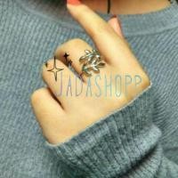 ราคา แหวนนำโชค แฟชั่น แหวนใบมะกอก ช่อมะกอก [ พร้อมส่ง ] (613326387)