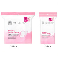 ราคา Nu Formula Derma Facial Cotton 200 pcs./35pcs (41102268609)