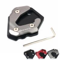ราคา Motorcycle CNC Kickstand Foot Side Stand Extension Support Plate Pad For Leoncino 500 Leoncino500 B (54256548033)