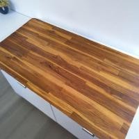 ราคา ท็อปเคาน์เตอร์บาร์ ไม้สักประสาน Blue Sea Wood มีหลายขนาด จัดส่งฟรี! (14791201926)