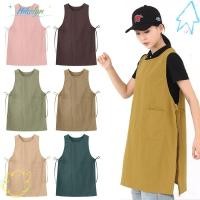 ราคา ฝนตก ผ้ากันเปื้อนครัว,เสื้อกั๊กยาวกันน้ําสีทึบ,แฟชั่นป้องกันสกปรกสไตล์ญี่ปุ่นอเนกประสงค์ชุดบ้านกาแฟ (56507517019)