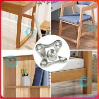 ราคา 1หีบห่อ โลหะผสมสังกะสีผีเสื้อมุมอุปกรณ์ฮาร์ดแวร์เฟอร์นิเจอร์, ไม่มีรูสามในหนึ่งเดียวเชื่อมต่อ (45055768723)