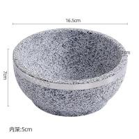 ราคา ชามหินสำหรับ bibimbap ชามหินทนอุณหภูมิสูงธรรมชาติหม้อตุ๋นโต๊ะอาหารเกาหลีชามหิน (40701128629)