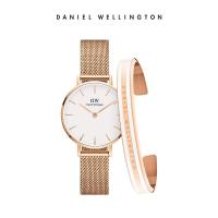 ราคา Danielwellingtonแดเนียลเวลลิงตัน100%ของแท้ครับdwนาฬิกาผู้หญิง28mmโลหะถักรูปแบบหญิงสร้อยข้อมือชุด (5450679864)