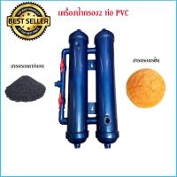 ราคา เครื่องกรองน้ำบาดาล 2 ท่อPVC (21416647666)