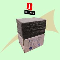 ราคา ⚠️⚠️⚠️ วัสดุดูดซับเอนกประสงค์แบบแผ่น BEST ONE รุ่นUSM วัสดุดูดซับสีเทา วัสดุดูดซับน้ำมัน วัสดุดูดซับสารเคมี ซับสารเคมี (3451491686)