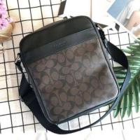 ราคา ของแท้ 100% กระเป๋าสะพายข้าง Coach Signature " C (753189668)