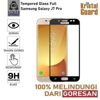 ราคา LAYAR กระจกนิรภัยเต็มแก้วสําหรับ Samsung Galaxy J7 Pro | ฟิล์มกันรอยหน้าจอ CrystalGuard - สีดํา (50201169540)