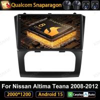 ราคา Car Radio Android 15 For Nissan Altima Teana 2008-2012 DVD Viedo Player Multimedia BT GPS Wireless (45756811989)