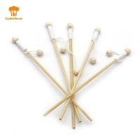 ราคา CKFR 5 ชิ้นไม้ Magnetism เบ็ดตกปลาของเล่นเด็ก Early Educational Parent-child Interactive Fishing Rod (49856775002)