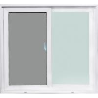 ราคา good.garden29-WINDOW ASIA (ECO 60-100) uPVC หน้าต่างบานเลื่อน SS 120X110 ซม. สีขาว พร้อมมุ้ง ยอดขายอันดับ1 (20185656585)