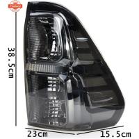 ราคา Revoเสื้อไฟท้าย สีสโมคโคมไฟท้าย ไฟท้าย สีดำTaillight Tail Lamp for TOYOTA REVO 2015-2022ไม่มีหลอดไฟไม่มีชุดสายไฟ (41870742886)