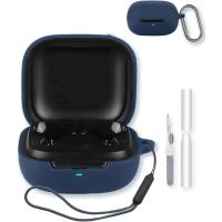 ราคา เคสซิลิโคนสําหรับ EarFun Air Pro 4i-TW230 หูฟังพร้อมชุดทําความสะอาดพวงกุญแจและเชือกเส้นเล็ก, ฝาครอบกันกระแทกแบบนุ่มป้องกันสําหรับ EarFun Air Pro 4(2024) (42518634193)