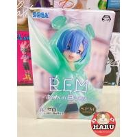 ราคา [พร้อมส่ง/ของเเท้]ฟิกเกอร์ SEGA Re:Zero Starting Life in Another World Rem Rainy Day SPM Figure (สินค้ามือสอง) (24560928624)