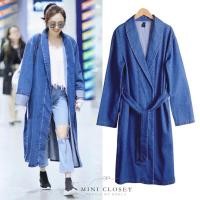 ราคา Minicloset เสื้อโค้ท เสื้อคลุมยีนส์ (25386511646)