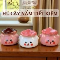 ราคา กระปุกออมสิน โถออมสินรูปเห็ด ออมสินรูกลม เซรามิกค้างคาวตรัง กระปุกออมสินปีใหม่ (45006337063)