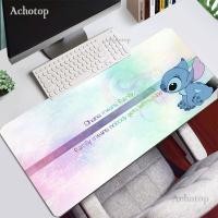 ราคา แผ่นรองเมาส์สําหรับเล่นเกมขนาดใหญ่พิเศษ Stitch สําหรับคอมพิวเตอร์ Gamer คีย์บอร์ดพรมแผ่นรองเม้าส์ยางกันลื่นโต๊ะพรมพรม Pad (13780284318)