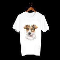 ราคา เสื้อยืดลายหมา สกรีนลาย DJR001 jack russell แจ็ครัสเซล แขนสั้น เนื้อผ้านิ่ม ใส่สบาย T-shirt Unisex (5614465945)