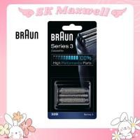 ราคา Braun 32B Series 3 Foil & Cutter Replacement Head (Black Color) Compatible with Models 3000s 3010s 3040s 3050cc 3070cc (9164339423)