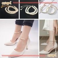 ราคา COUPL รองเท้าส้นสูงสำหรับปาร์ตี้ พร้อมสายรัดและโซ่ประดับข้อเท้า เพื่อการสวมใส่ที่กระชับและปลอดภัย (45656087327)