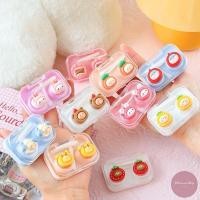 ราคา กล่องใส่คอนแทคเลนส์ ตลับใส่คอนแทคเลนส์ ลายการ์ตูน มีหลายลายให้เลือก ขนาดเล็กแบบพกพา พร้อมอุปกรณ์ใส่ (53207065640)