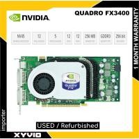 ราคา NVIDIA Quadro FX 3400 256MB DDR3 กราฟิกการ์ด (52954917735)