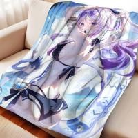 ราคา Genshin Impact Sitraeli ผ้าห่มเครื่องบิน Travel โยนผ้าห่ม Flannel ผ้าคลุมเตียงสําหรับโซฟาเก้าอี้เตียงโซฟา Fluffy โซฟาเตียง (57403200063)