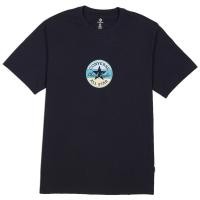 ราคา เสื้อยืด Converse รุ่น Striped chuck patch tee สีดำ (22536117576)