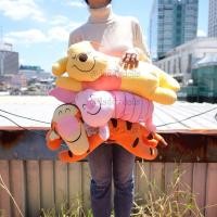 ราคา ตุ๊กตา Pooh พูห์ & Piglet พิกเล็ต & Tigger ทิกเกอร์ ท่าหมอบ 23นิ้ว Winnie The Pooh หมีพูห์ (93763262)