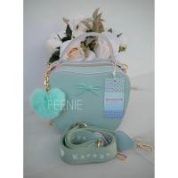 ราคา FEENIE - กระเป๋าแบรนด์ Karaya ทรงแอปเปิ้ล #FK12 (8277303719)